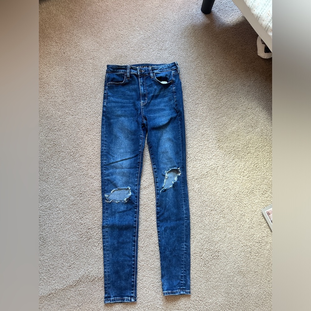 American Eagle Long skinny jeans next level stretch